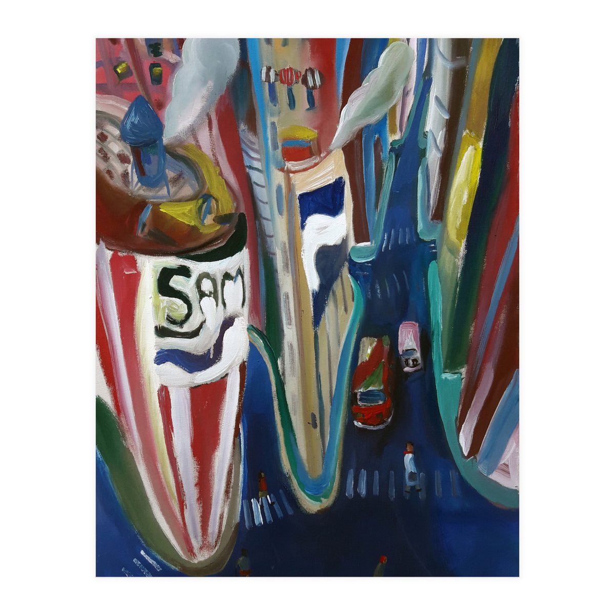 Esquina De Buenos Aires (Print Only)