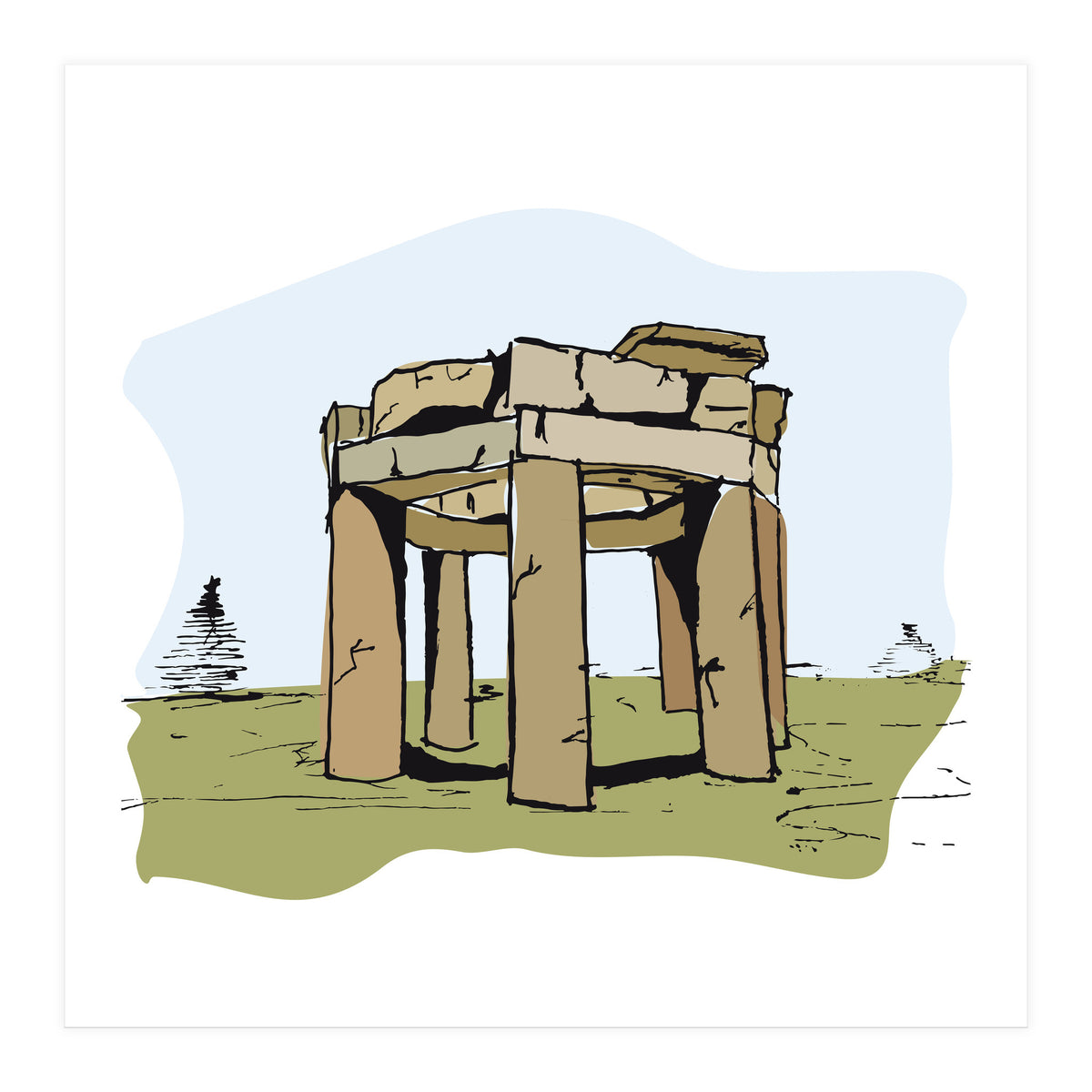 Qoubbat Douris - Lebanon (Print Only)