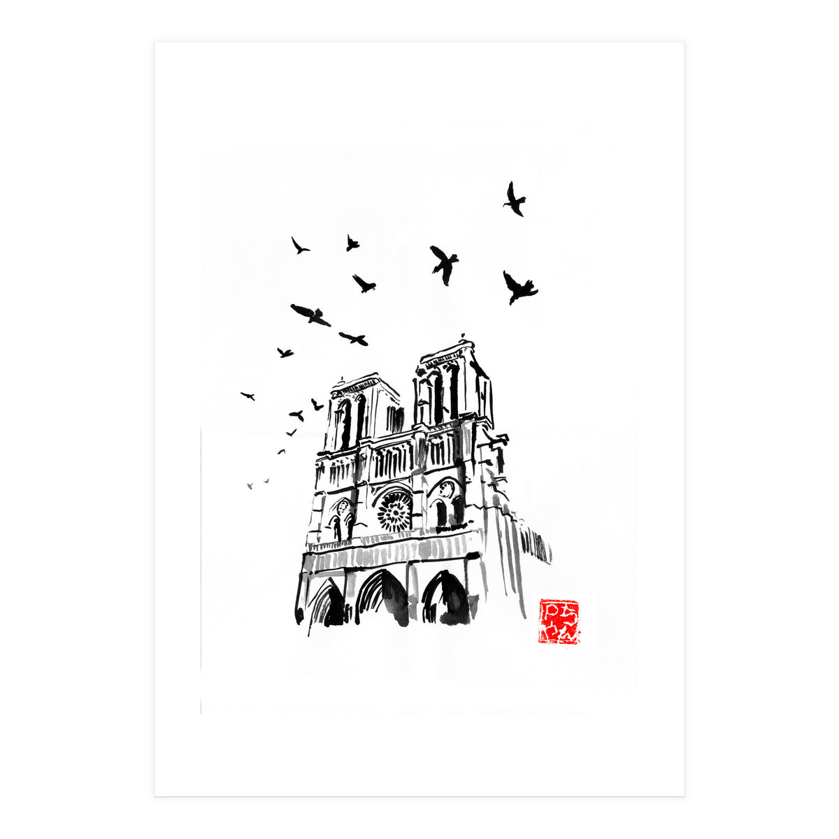 Notre Dame de Paris (Print Only)
