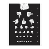 Middle Finger Vision Test (Print Only) thumbnail