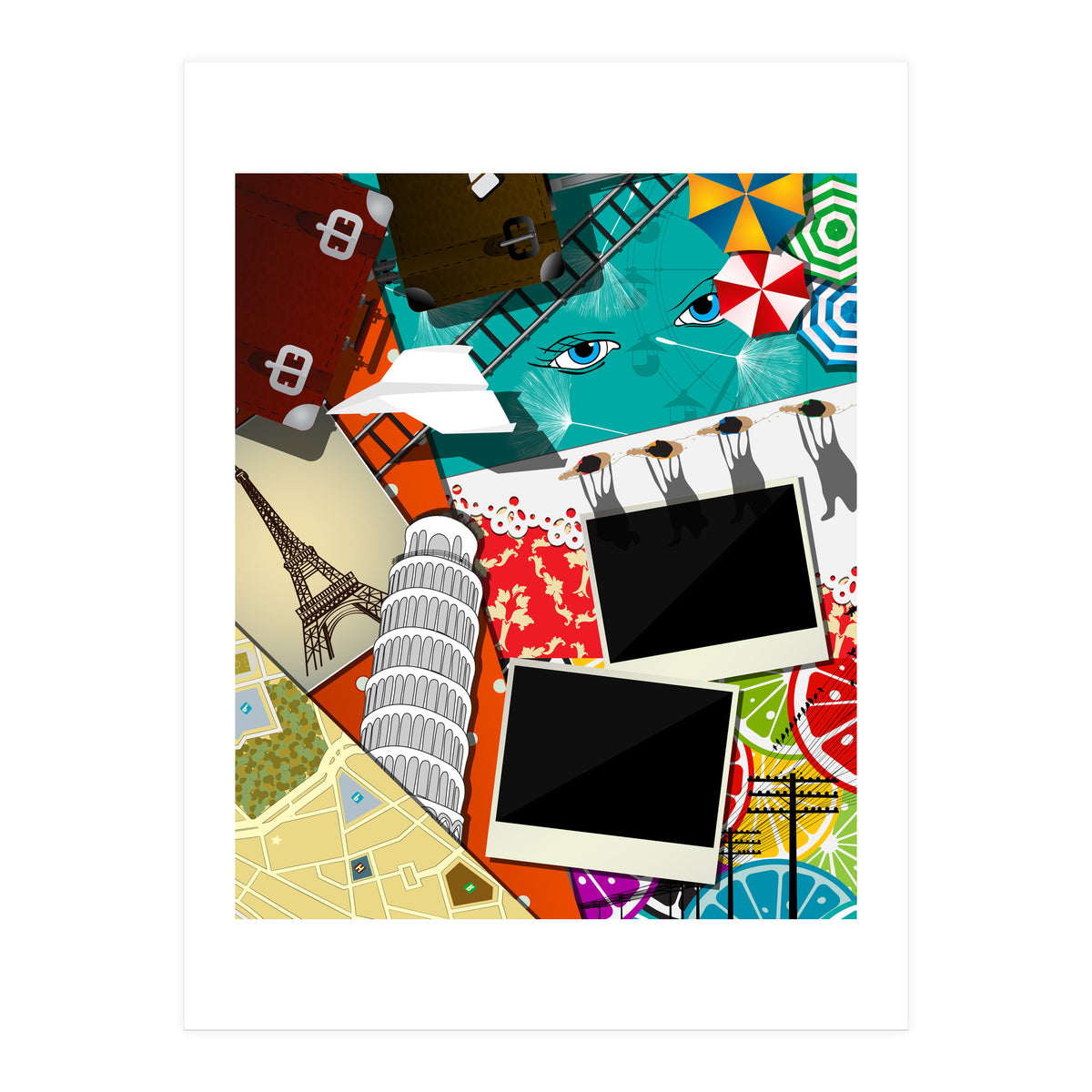 Travel Collage (Print Only)