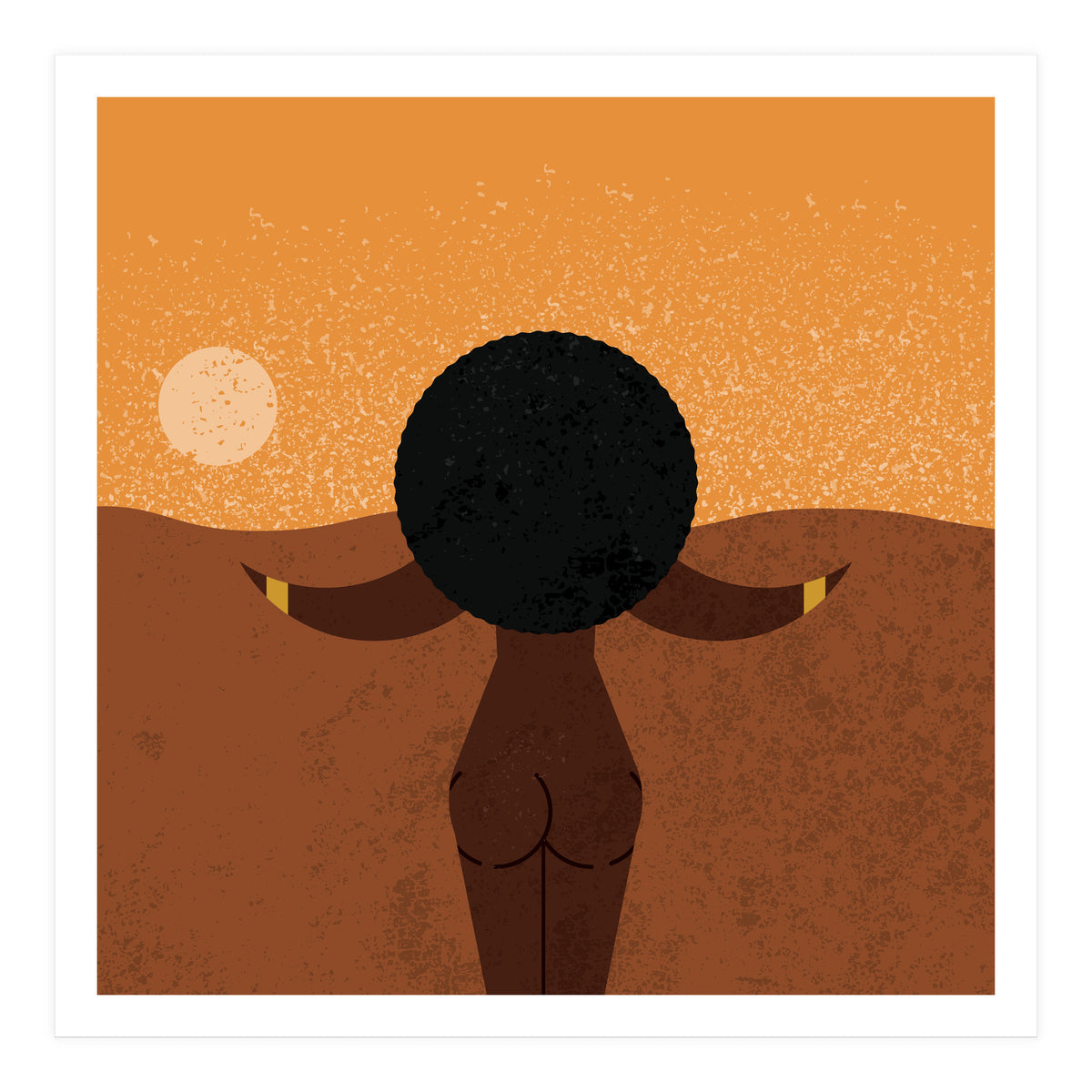 African Woman (Print Only)