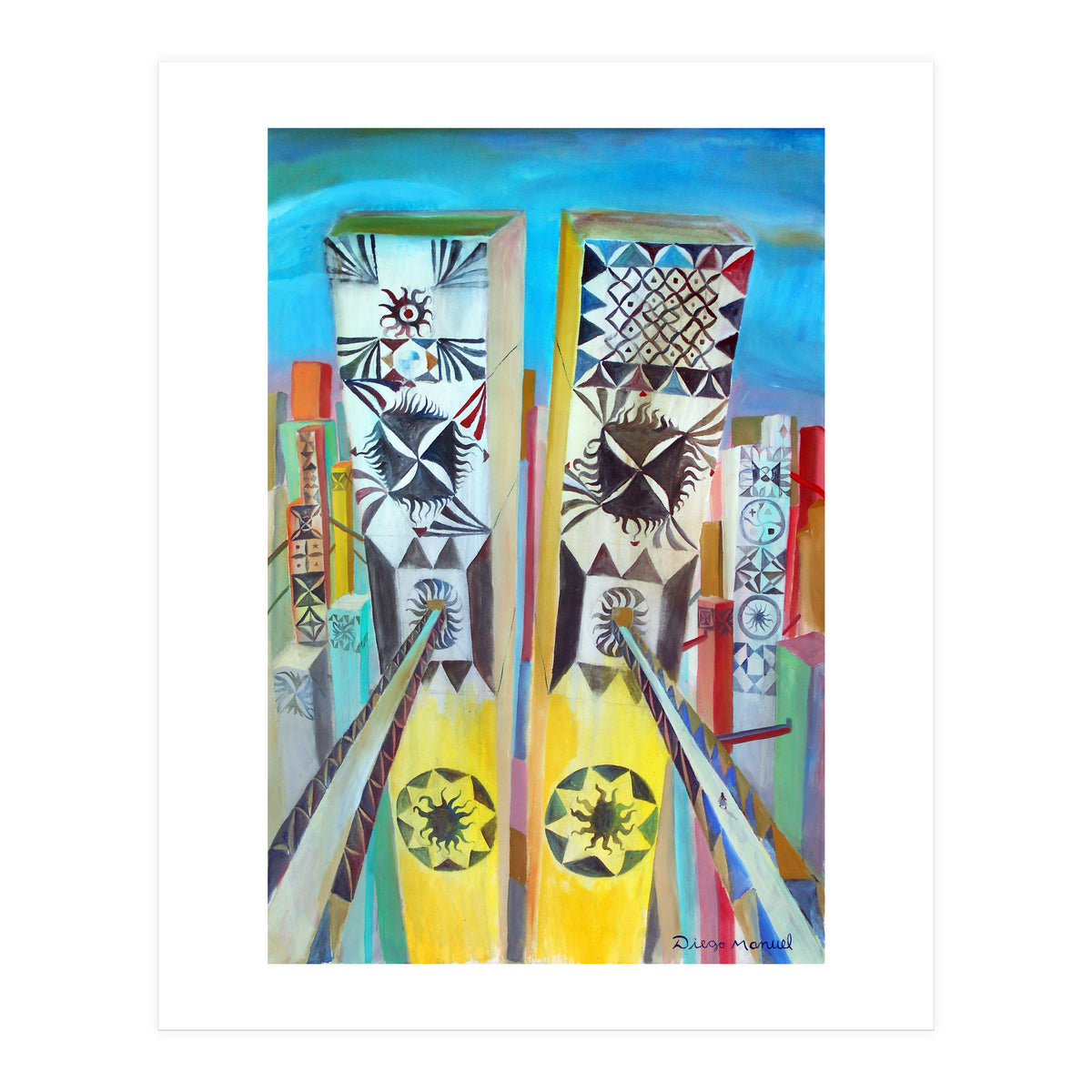 Torres De Atlantis (Print Only)