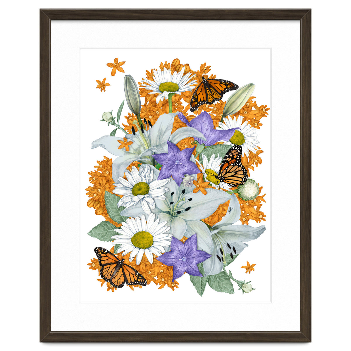 Lillies and Monarchs