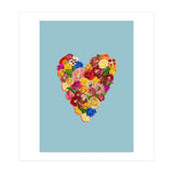 Heart Floral (Print Only) thumbnail
