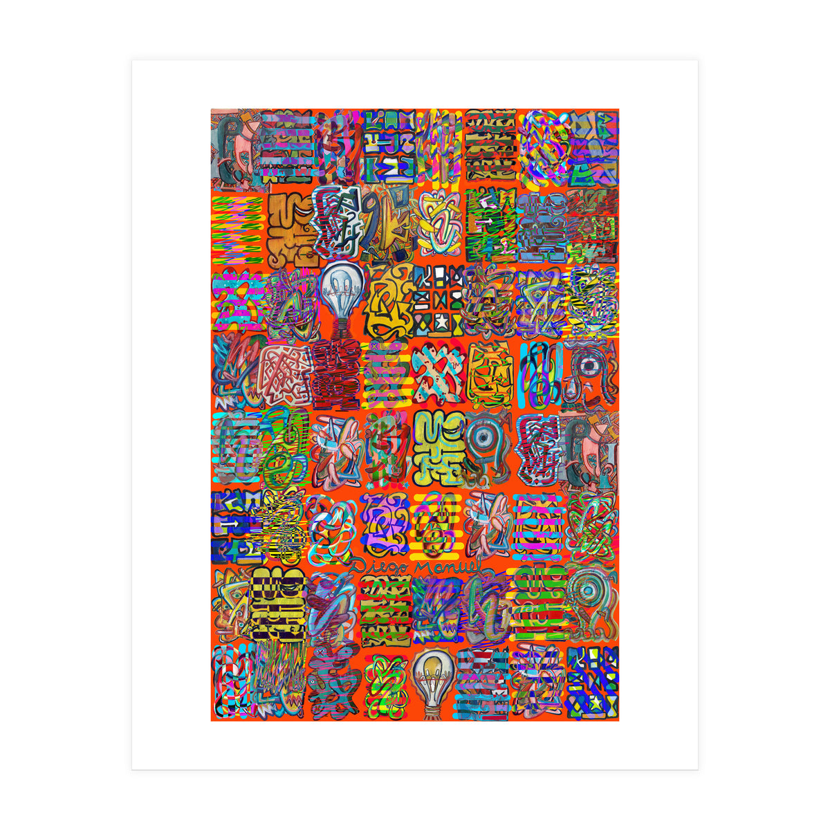 Graffitis 2021 Tapiz 109 (Print Only)