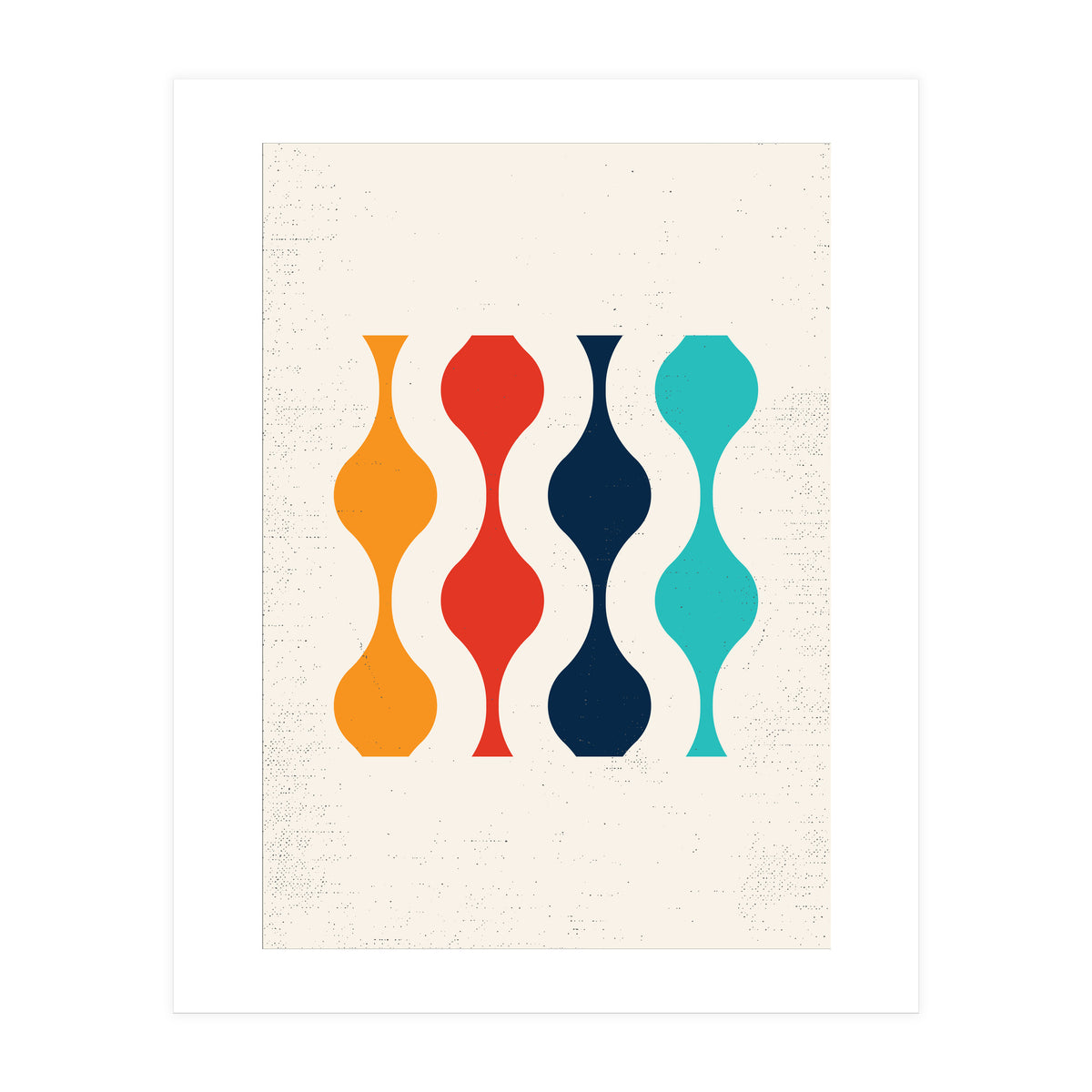 Mid Century Modern Geometry 014 (Print Only)