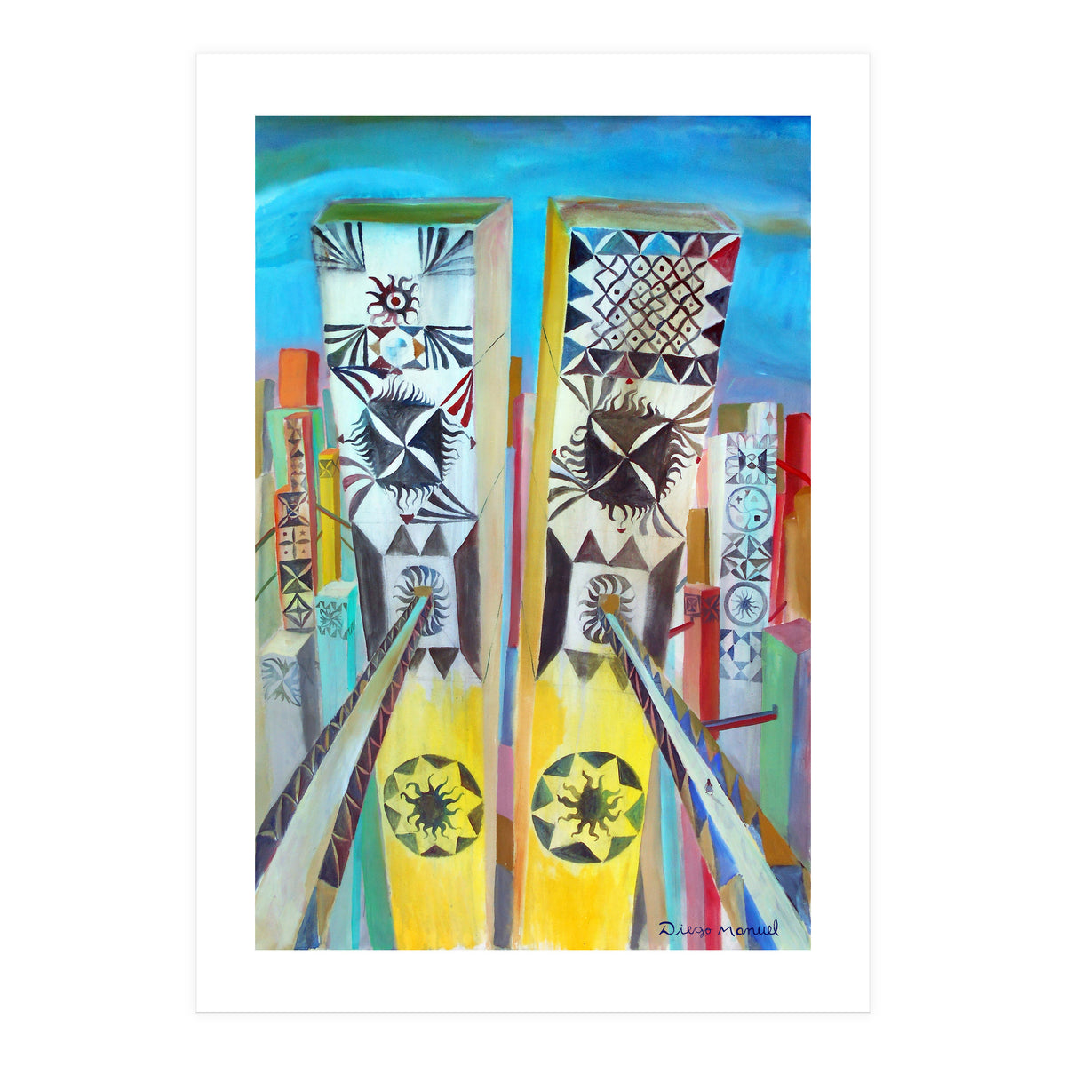 Torres De Atlantis (Print Only)