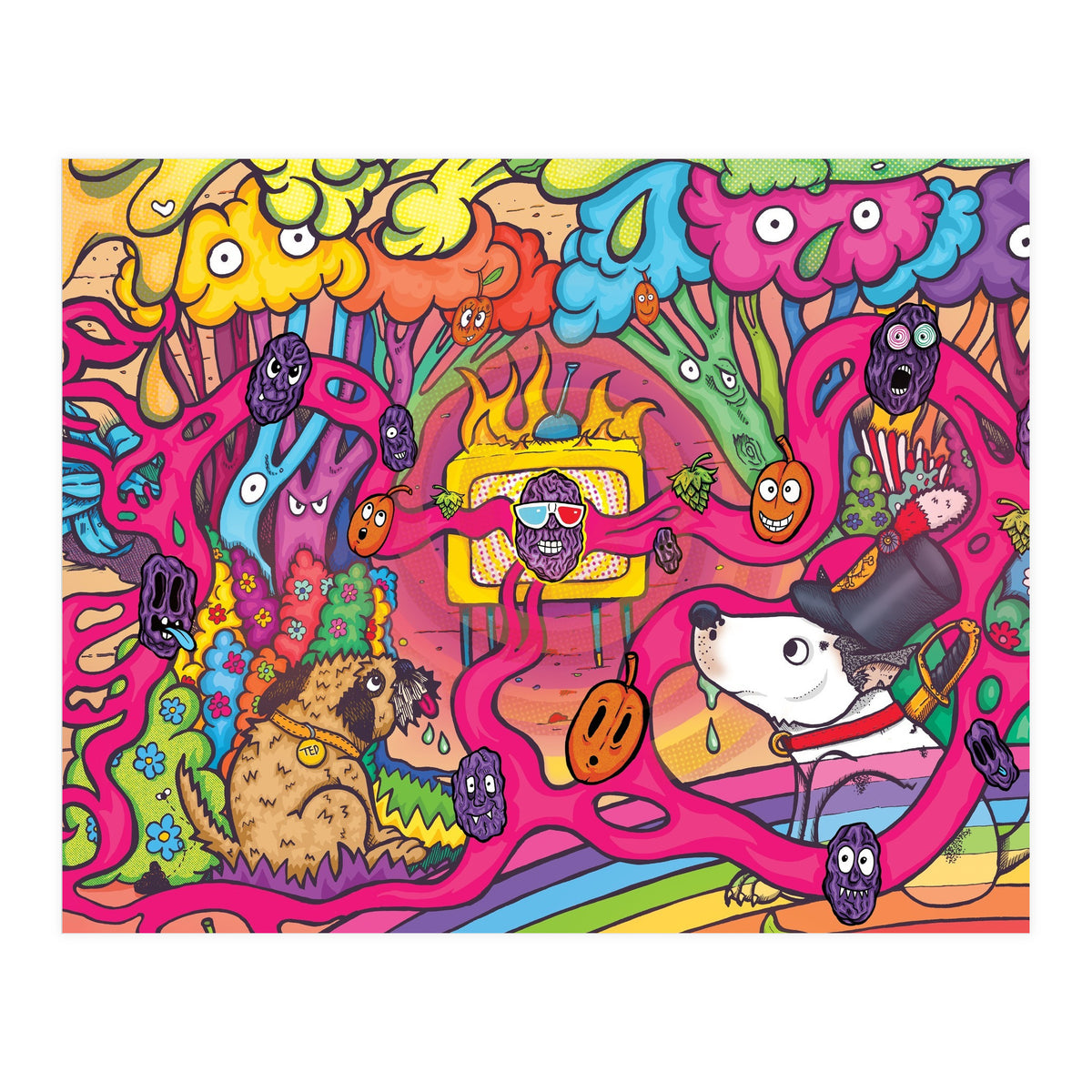 Raisins To Be Fearful - Fruited Dubbel 7.0% ABV - Abbeydale x Torrside Brewery (Print Only)