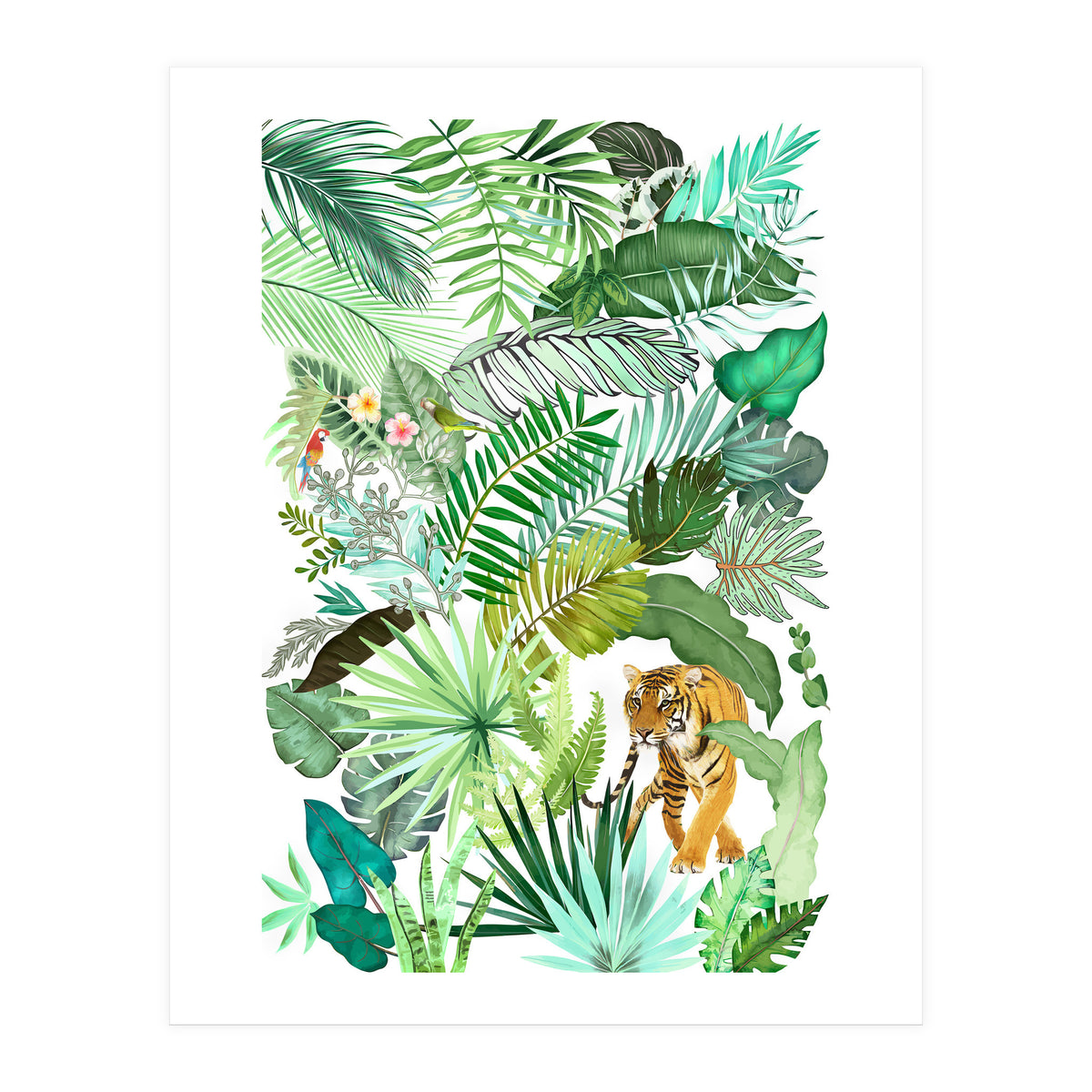 Jungle Tiger 04 (Print Only)