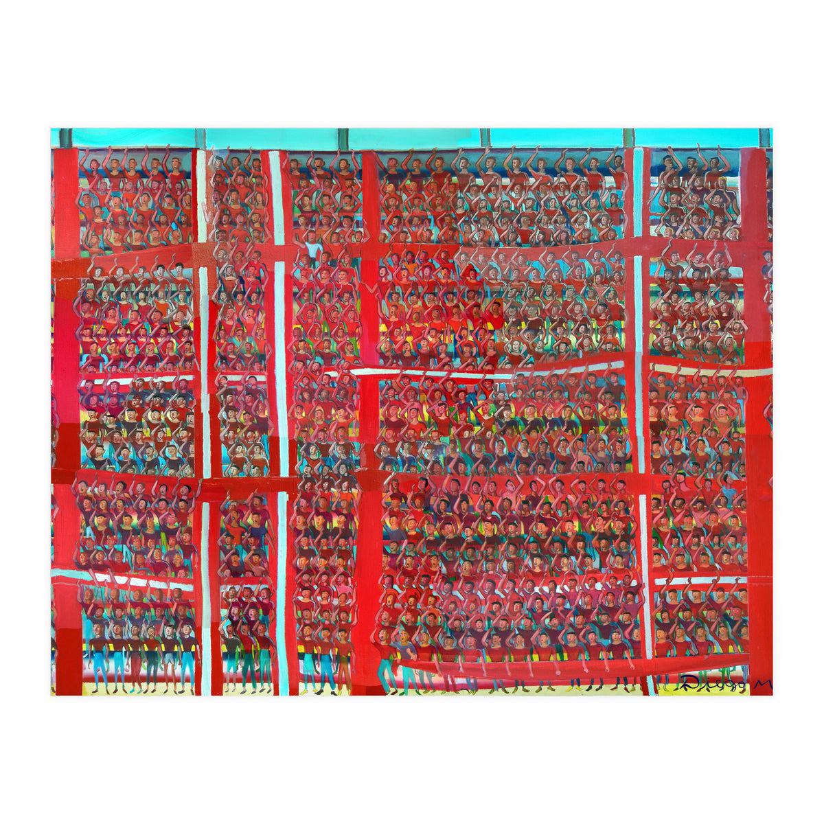 Gran Hinchada Roja (Print Only)