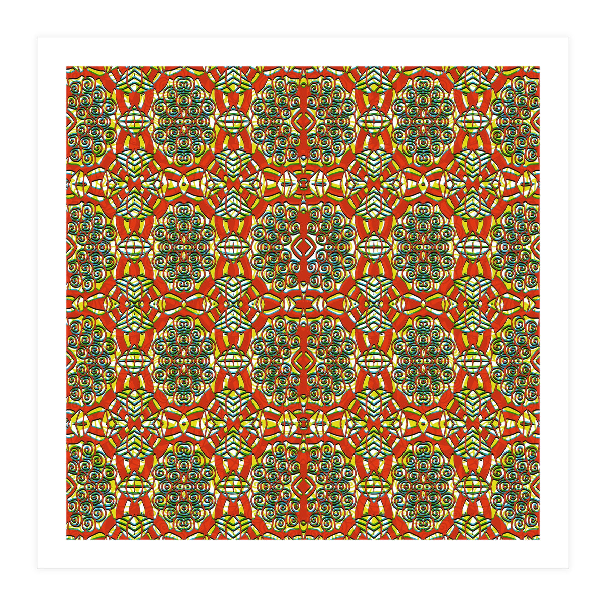 Patterned Print (Print Only)