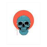 Blue Skull II (Print Only) thumbnail