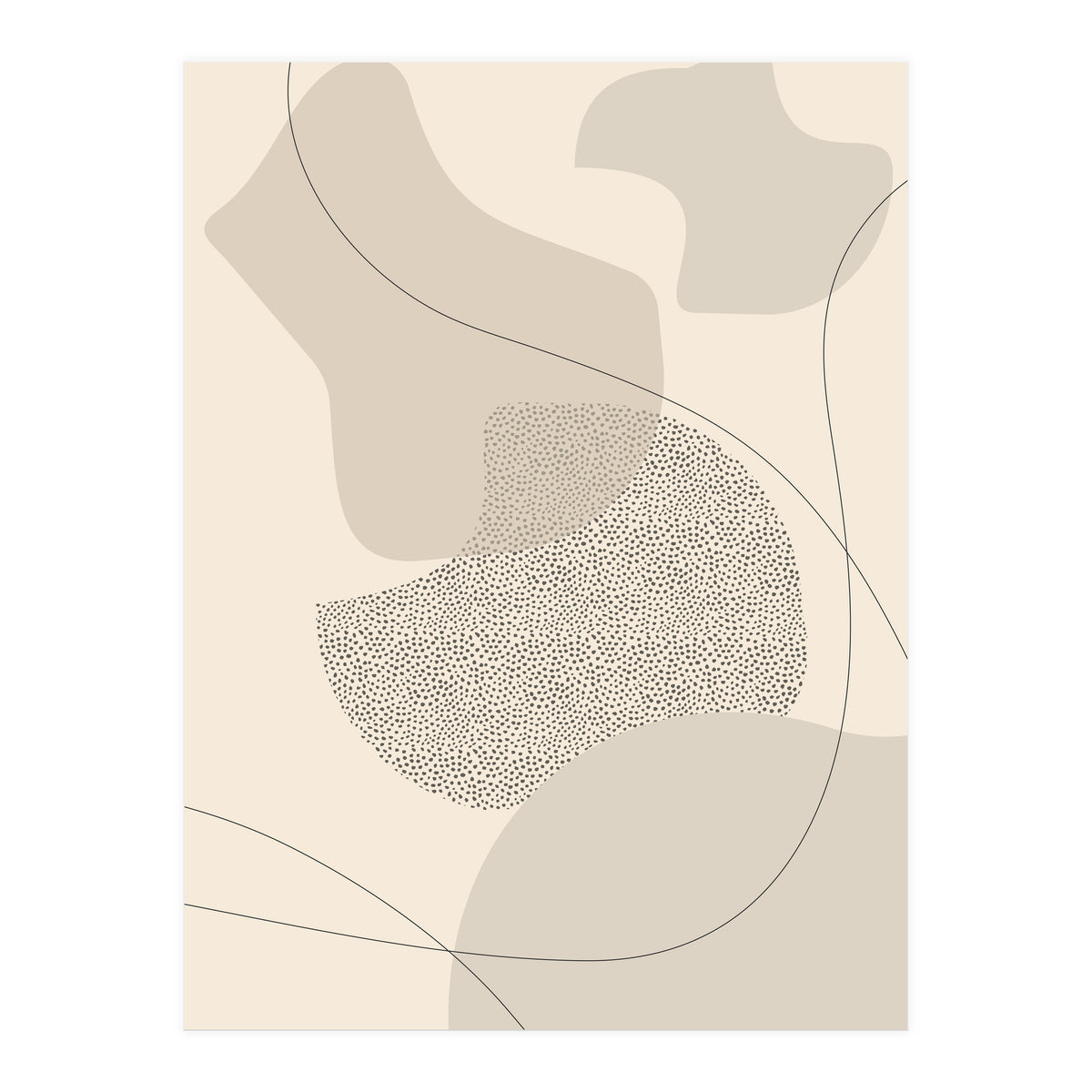 Mid-Century Modern No. 2 | brown   (Print Only)