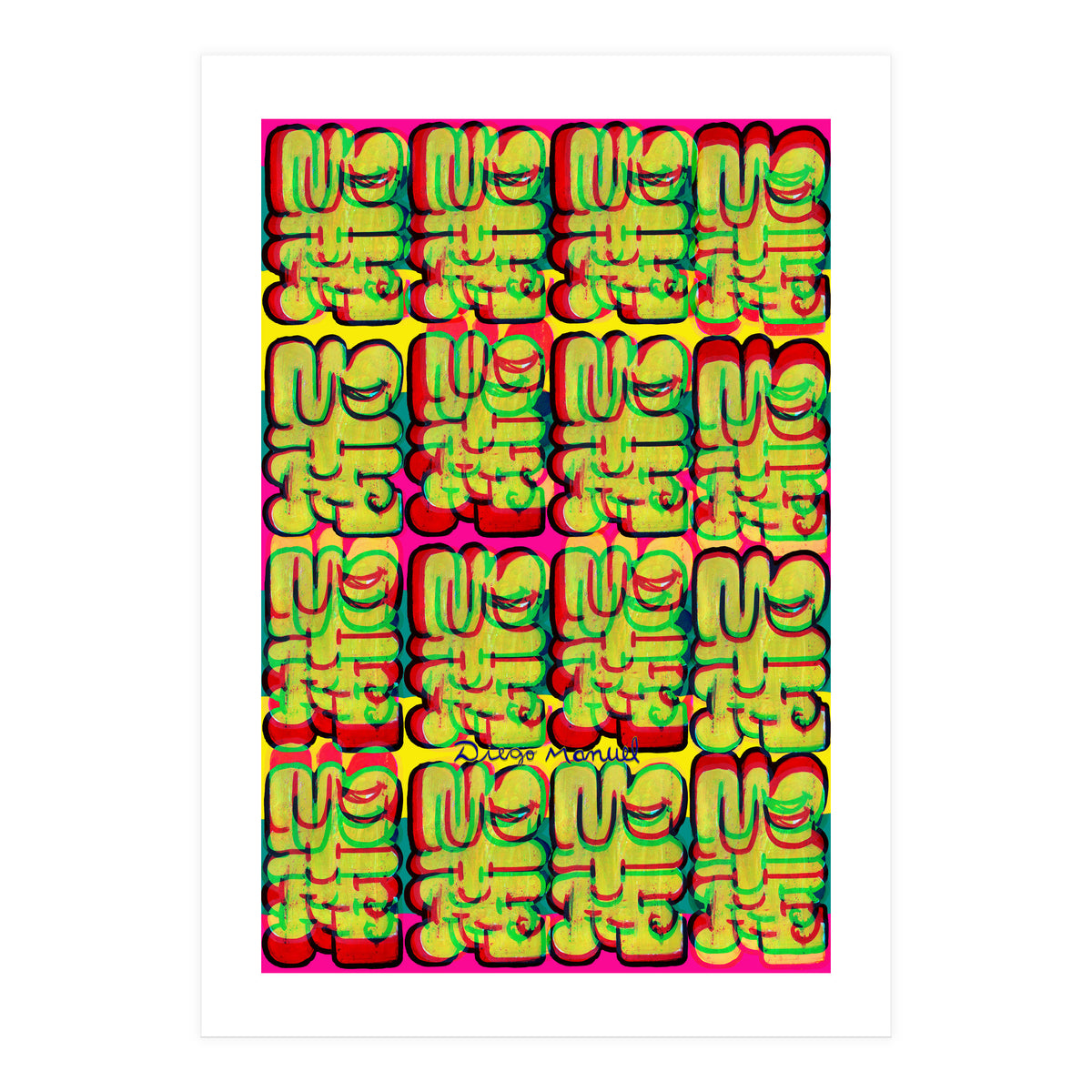 Graffitis 2021 Tapiz 118 (Print Only)