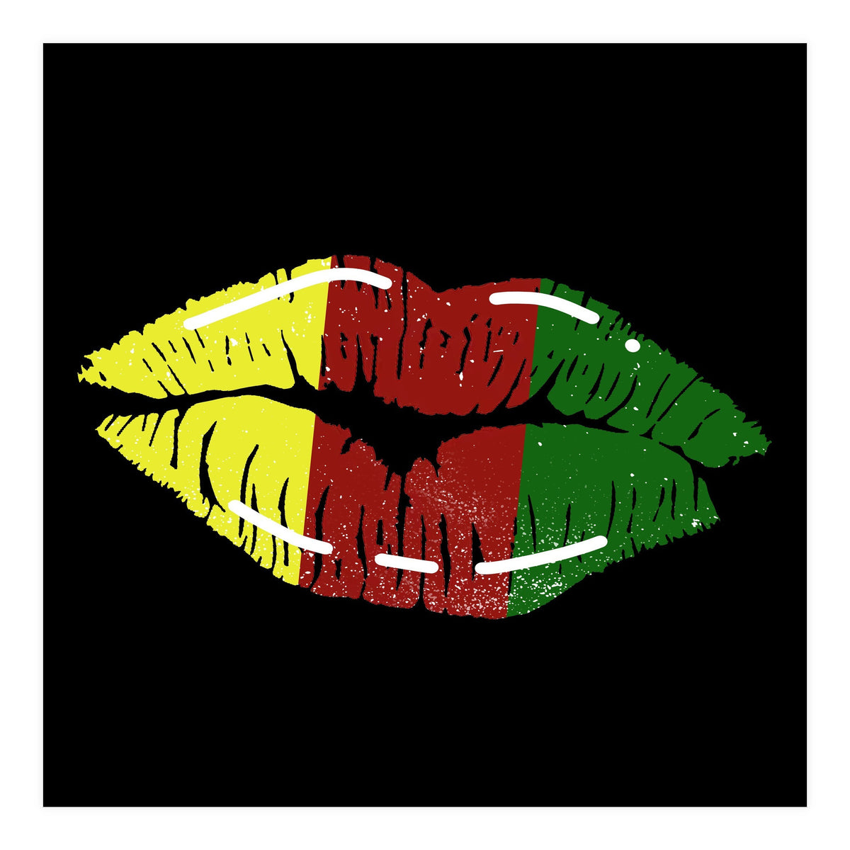 Ethiopian Kiss (Print Only)