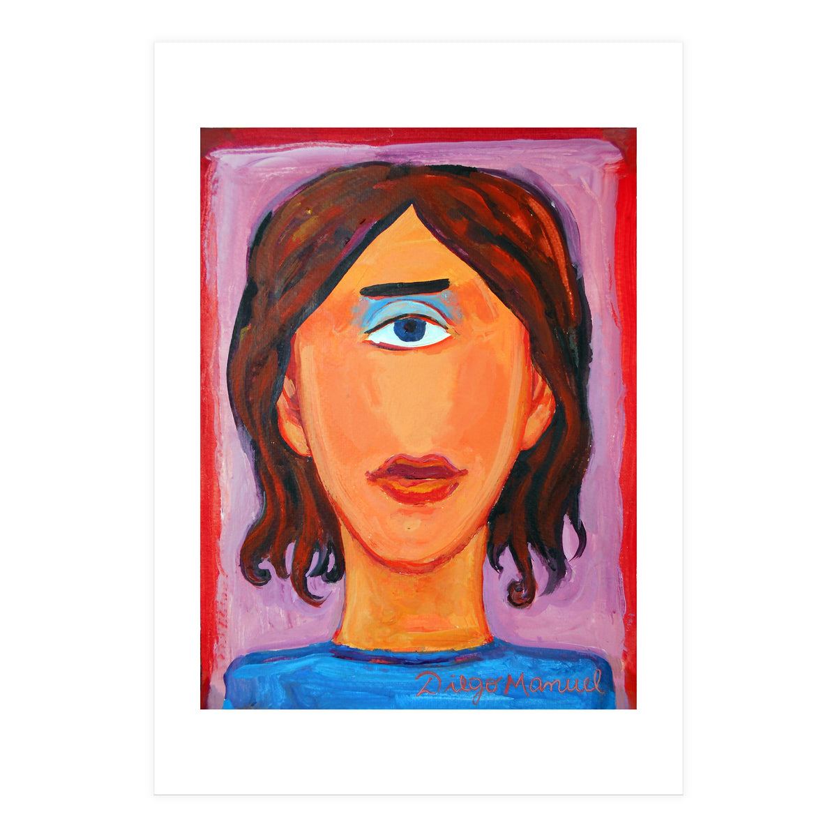 Cabeza De Mujer 3 (Print Only)