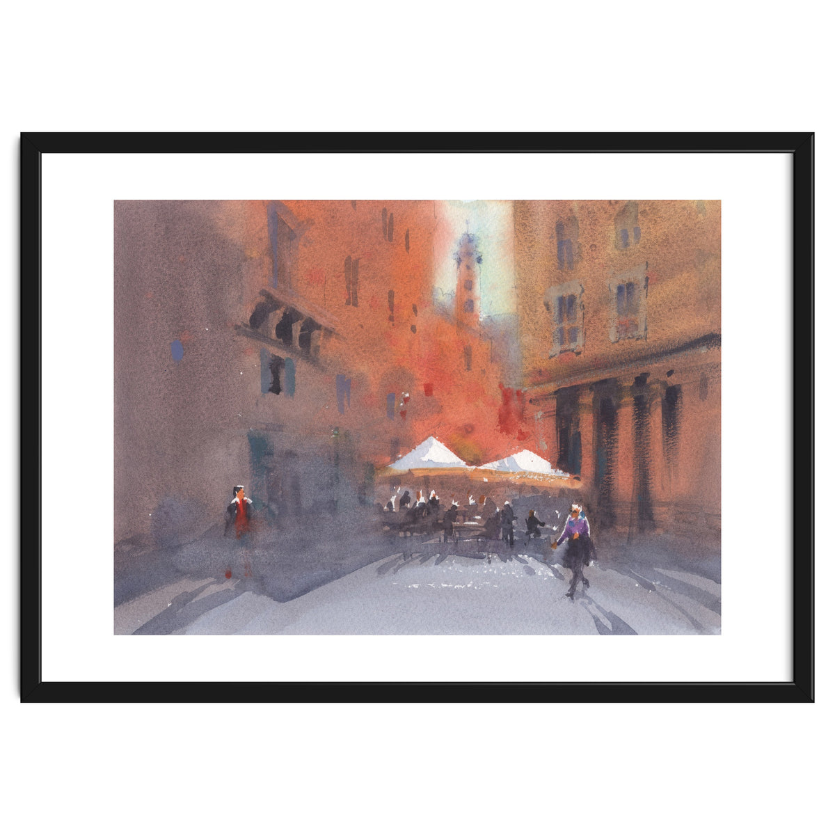 Italian morning coffee