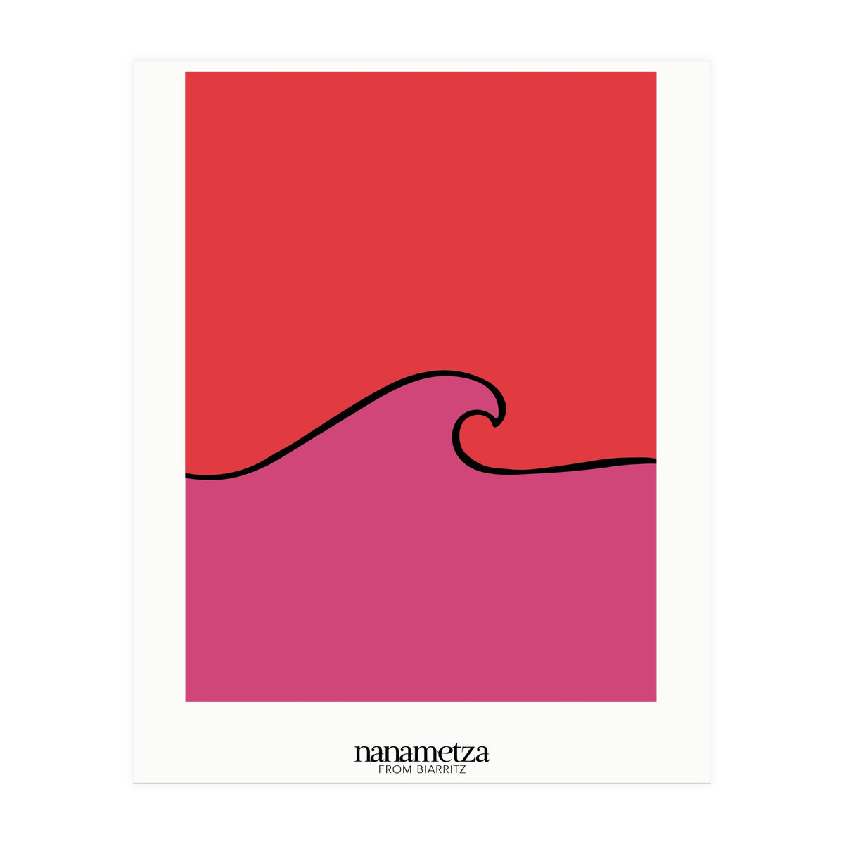 Pink Waves (Print Only)