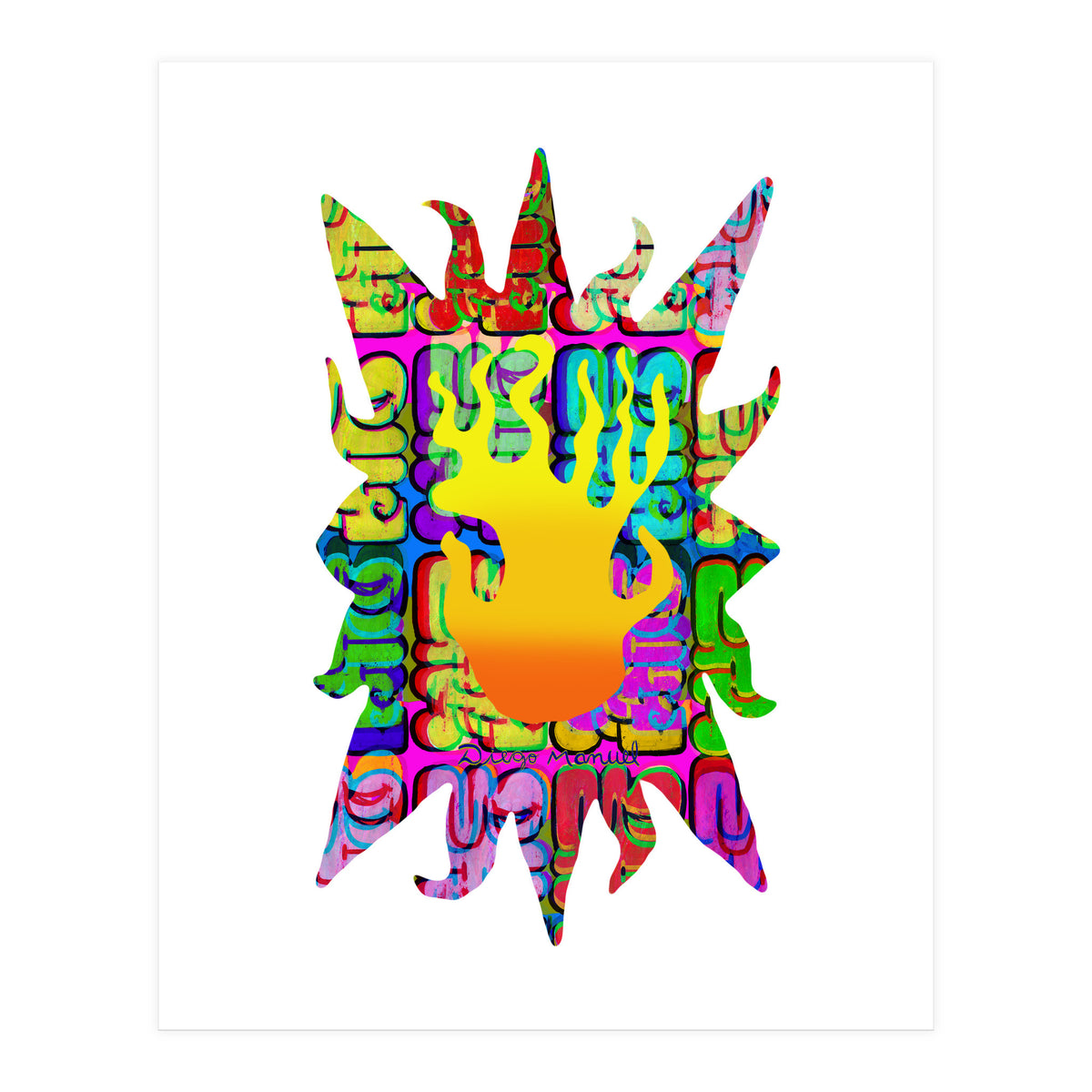 Fuego 5 Copia (Print Only)