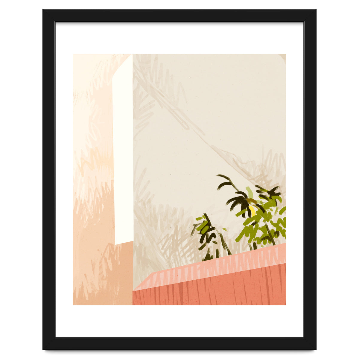 Lazy Afternoon #Abstract Digital Plants Grow