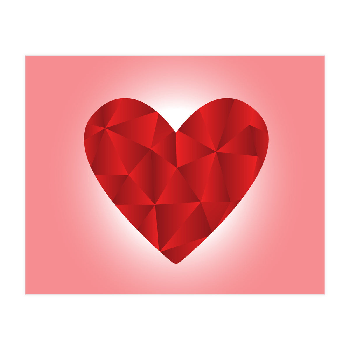 Heart Shaped Art (Print Only)