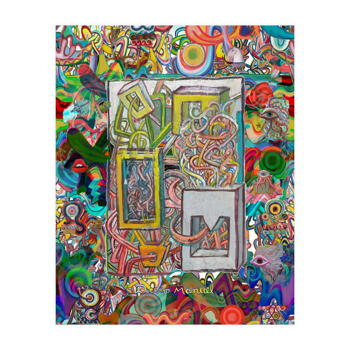 Graffitis 2021 Tapiz 9 (Print Only)