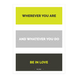 Be In Love - Rumi Quote Typography (Print Only) thumbnail