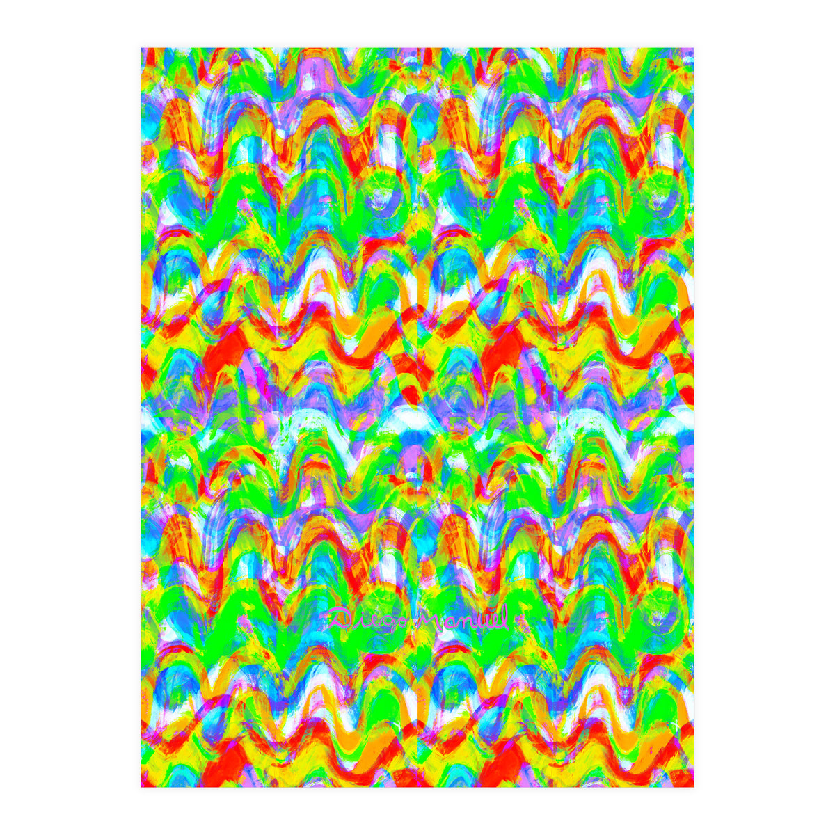 Pop Abstract A 64 (Print Only)