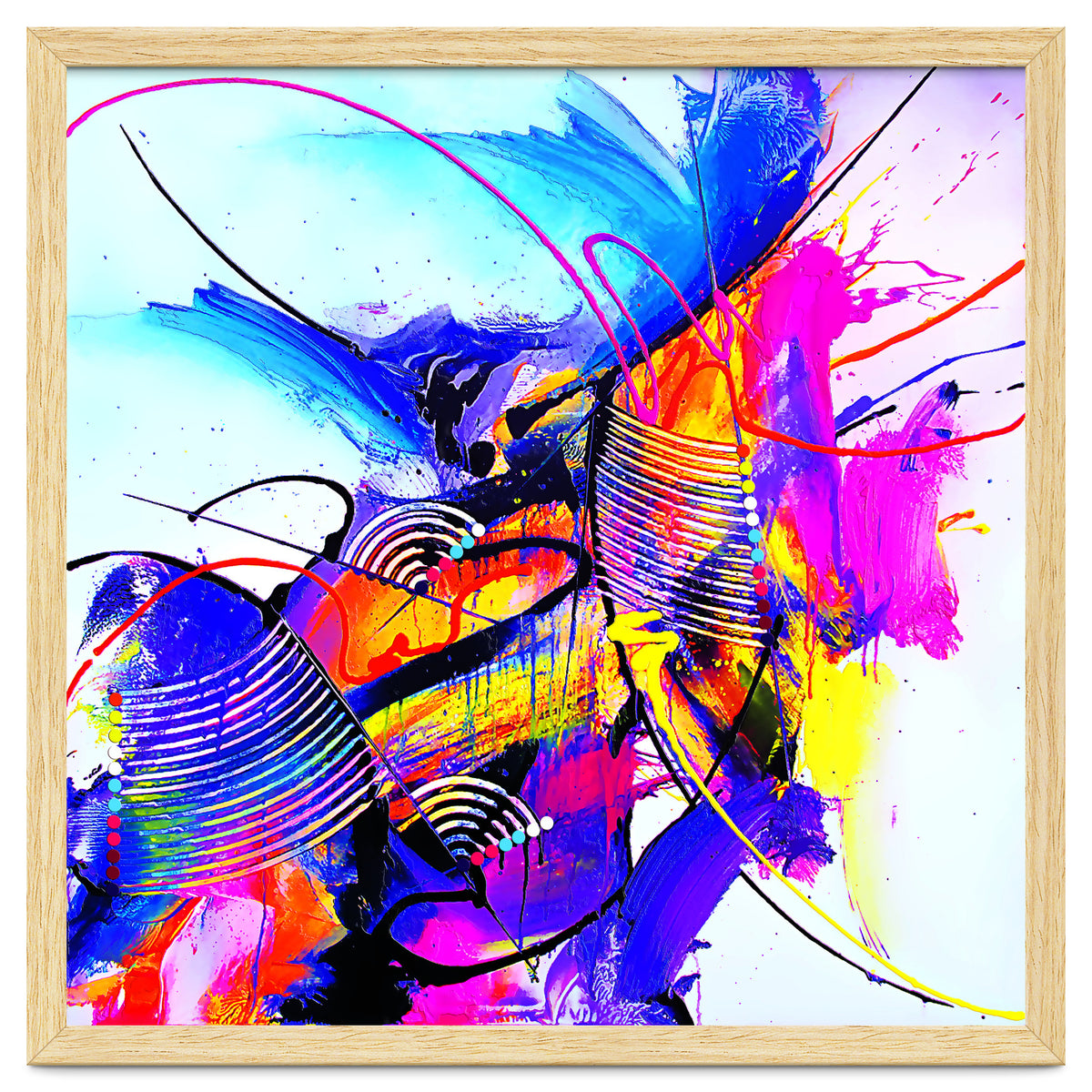 Abstract Art Britto - Qb293