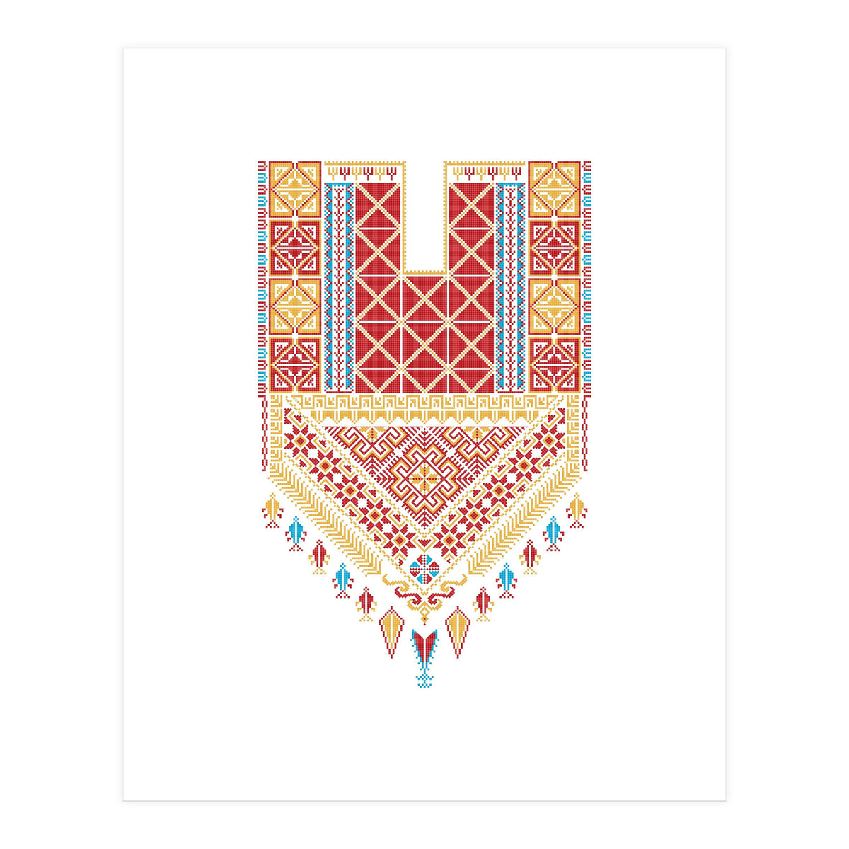 Tatreez Ornament 3 (Print Only)