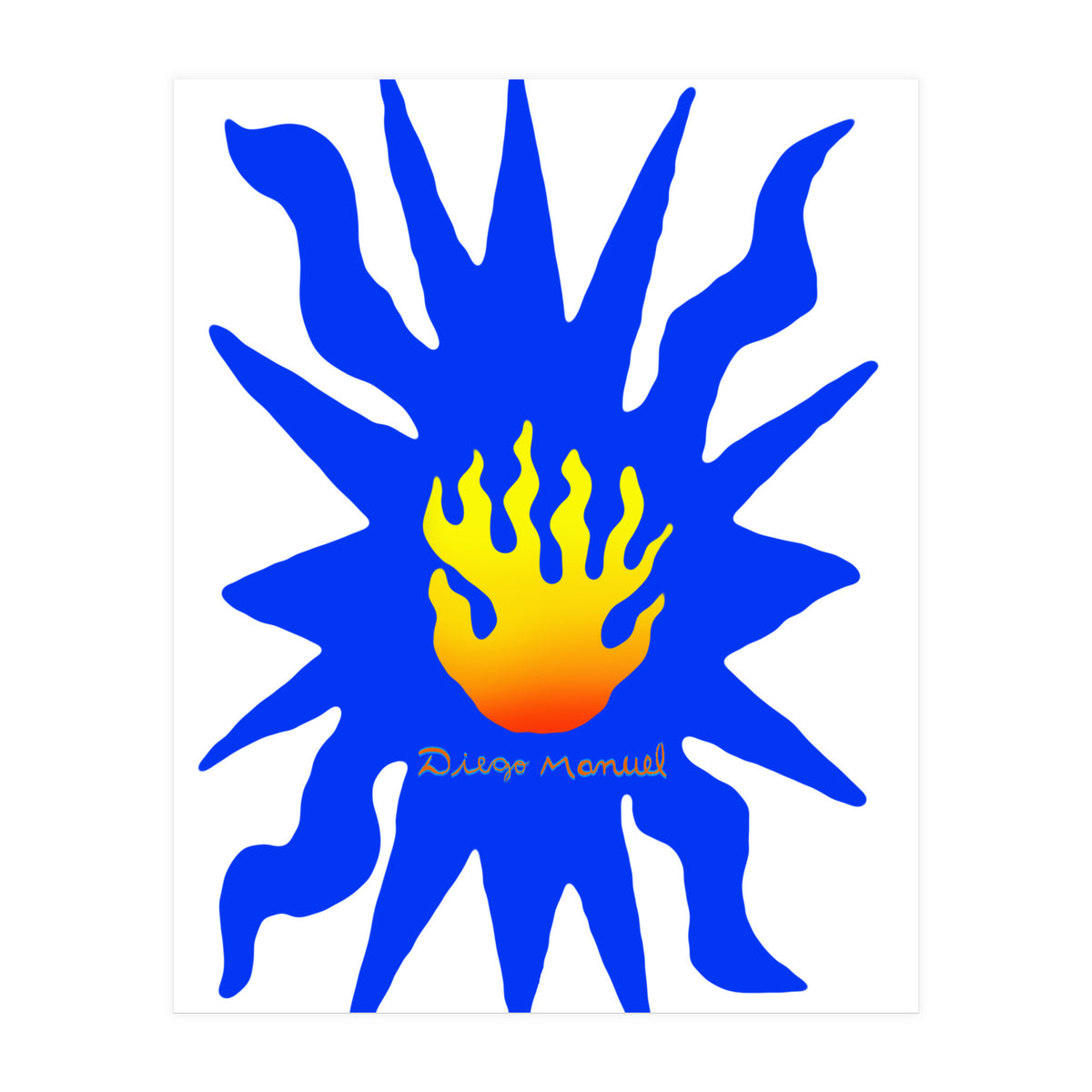 Fuego 41 Copia (Print Only)