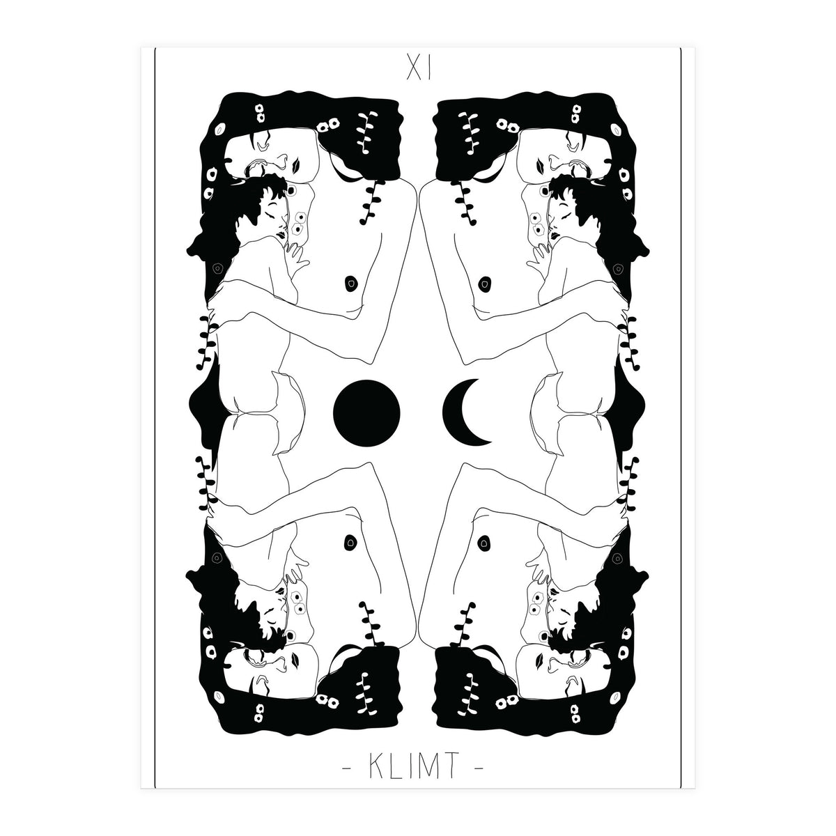 Klimt Tarot Card (Print Only)