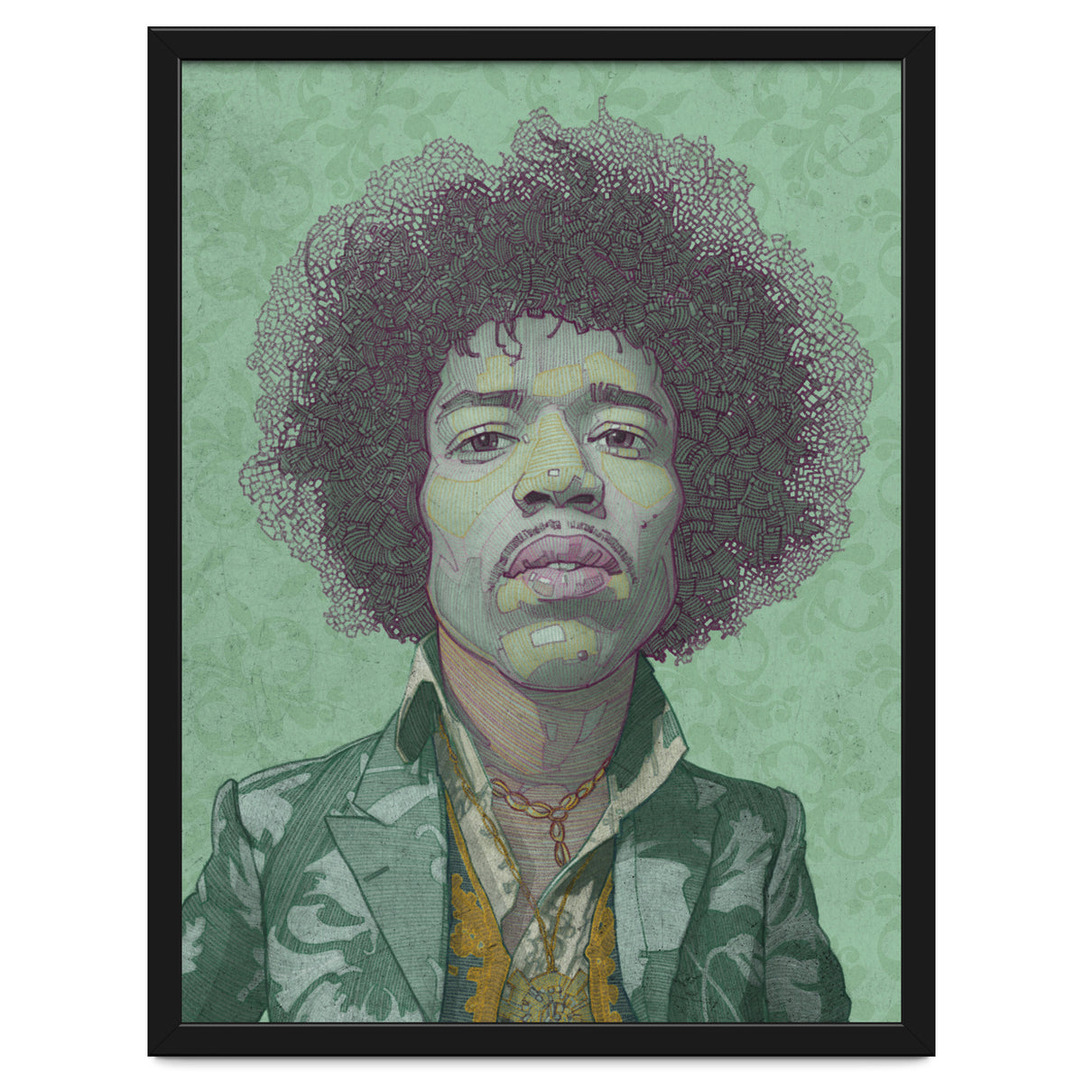 Hendrix Illustration