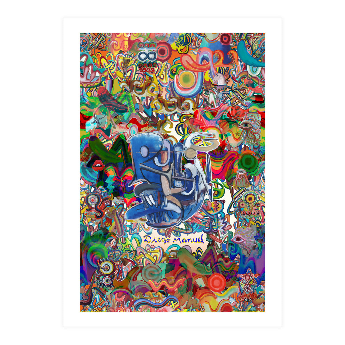 Graffitis 2021 Tapiz 17 (Print Only)