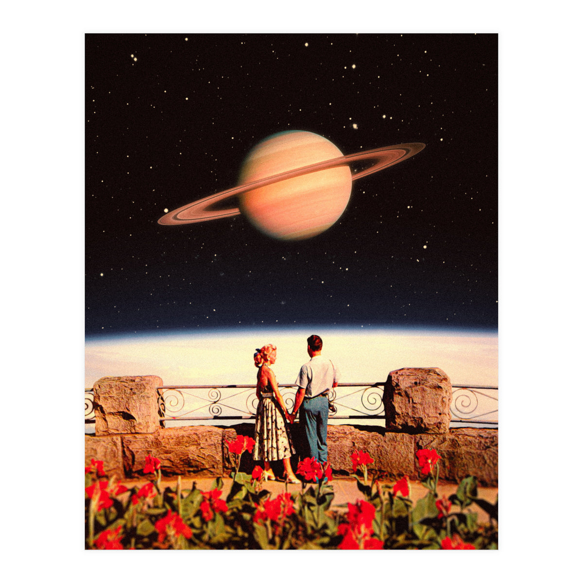 Lovers In Space (Print Only)