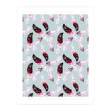 Bohemian pattern of feathers  (Print Only) thumbnail