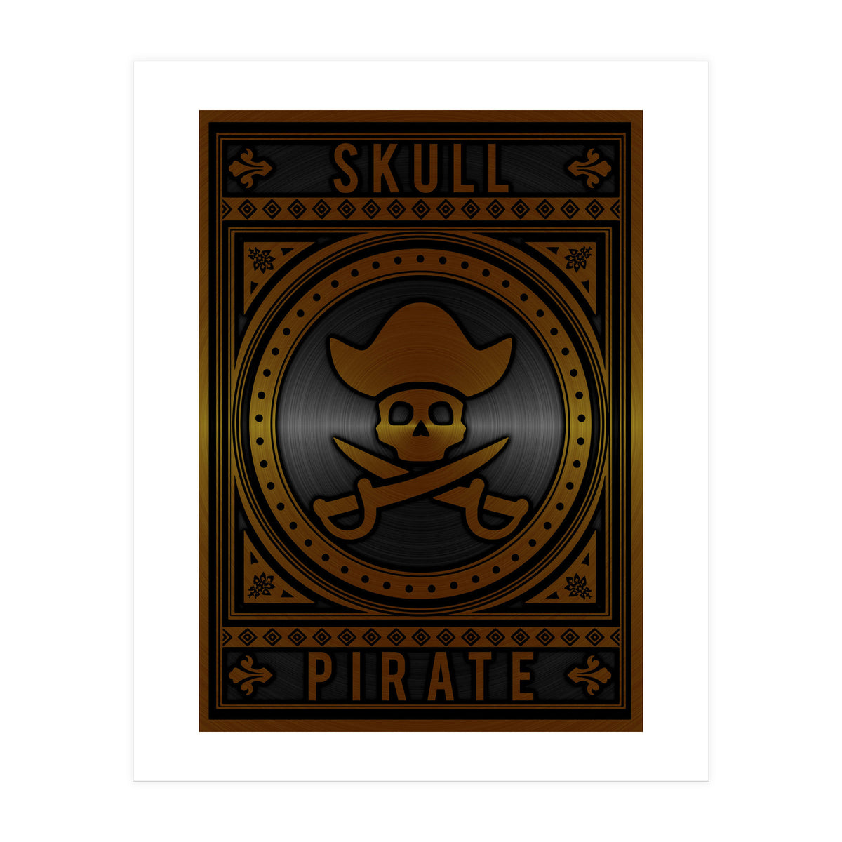 Skull Pirate (Print Only)