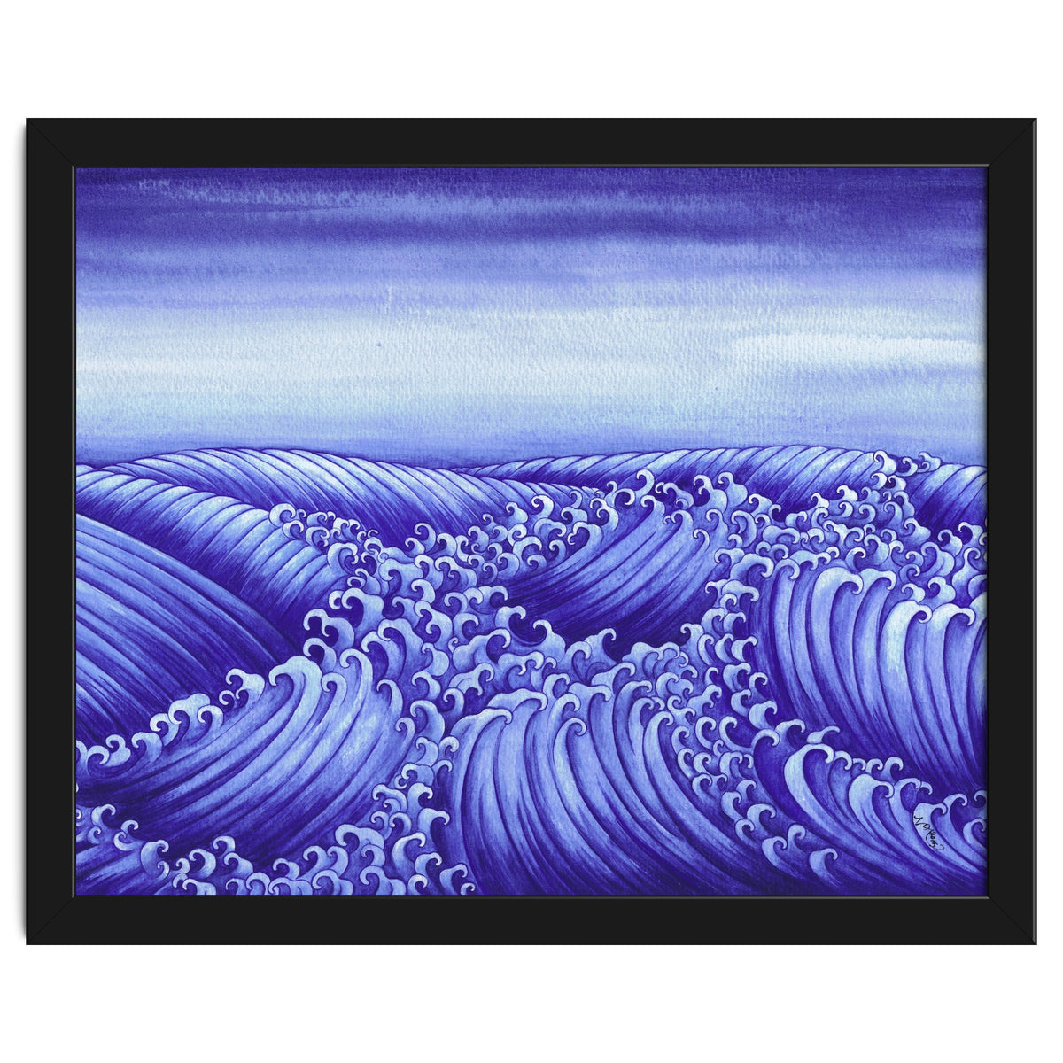 Turbulent Water Triptych part 2