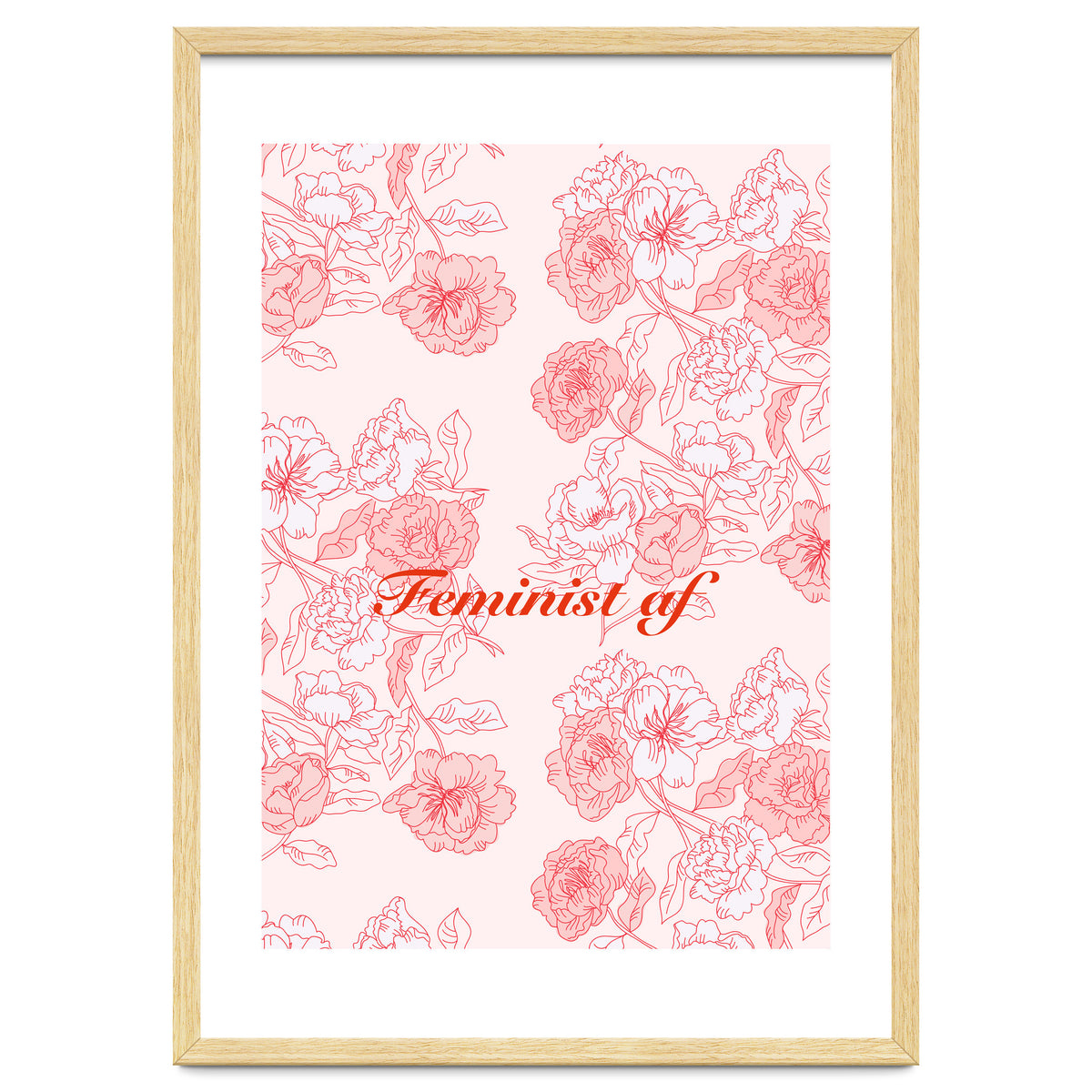 Flowers Feminist Millenialprint