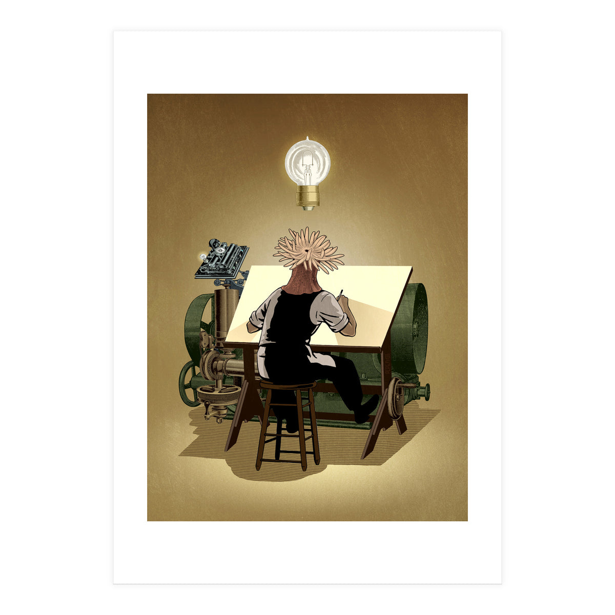 The aspirant to draftsman (Print Only)