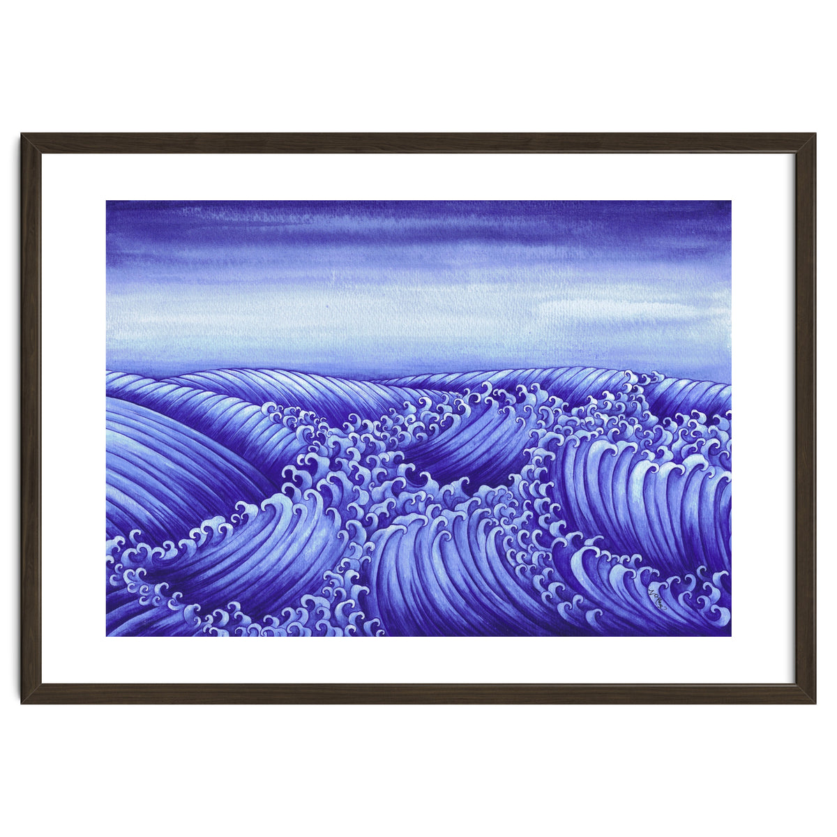 Turbulent Water Triptych part 2