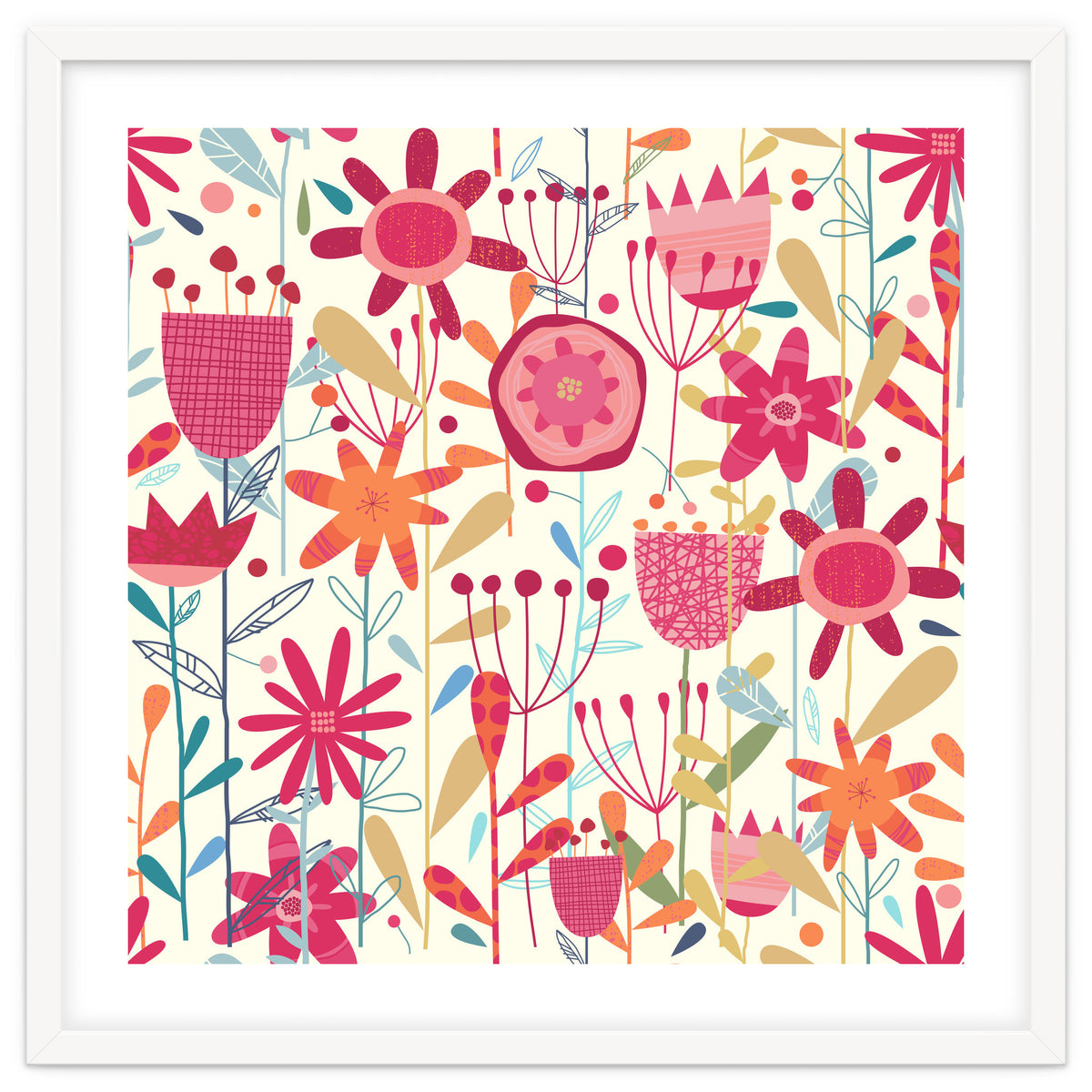 Wild Weeds And Flowers