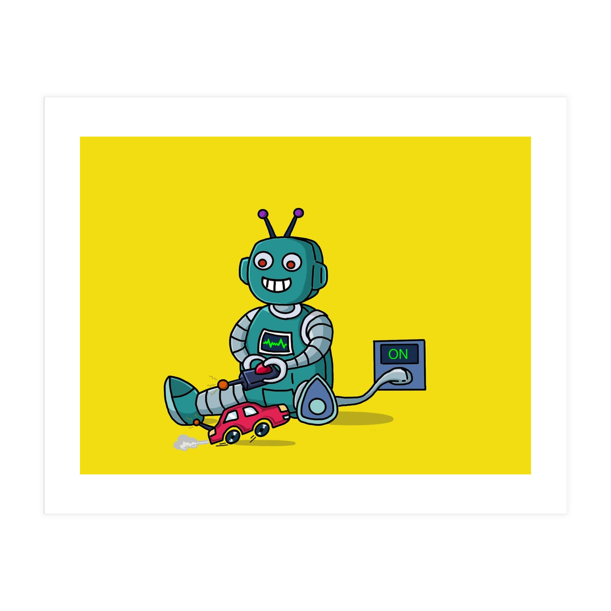Robo kid (Print Only)
