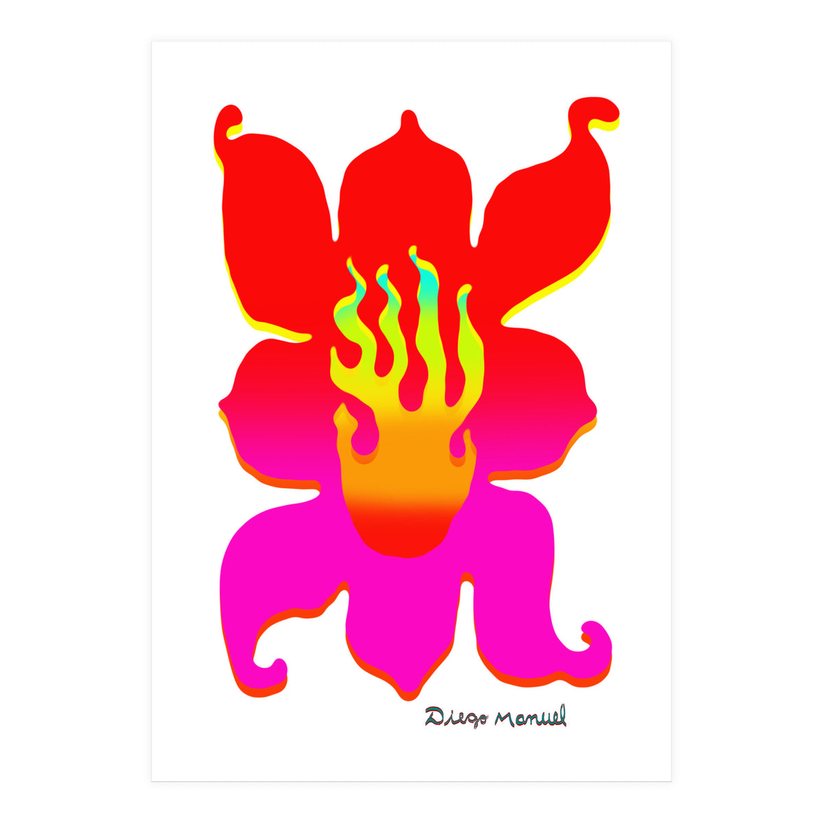 Fuego 112 Copia (Print Only)