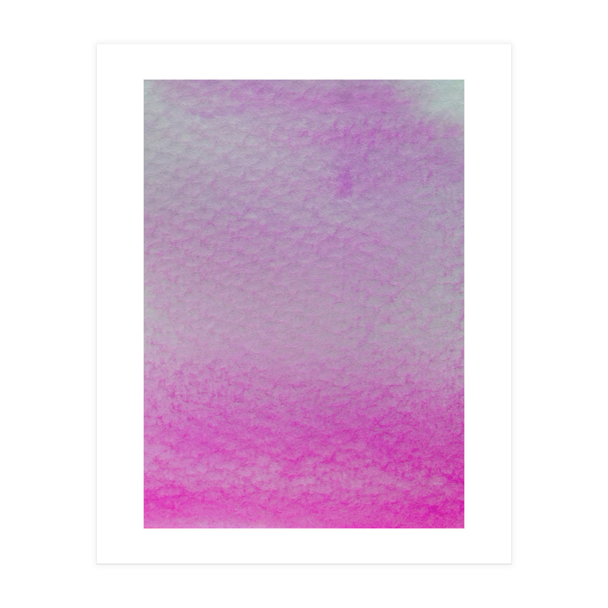 Magenta watercolor wash (Print Only)
