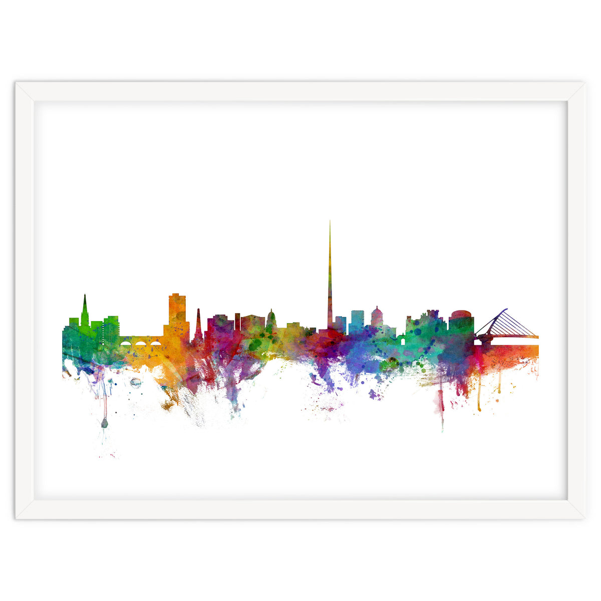 Dublin Ireland Skyline