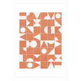 My Favorite Geometric Patterns No.14 - Coral (Print Only) thumbnail