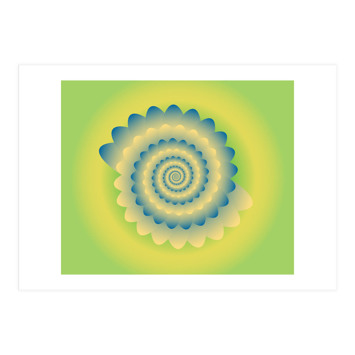 3D Flower Art (Print Only)