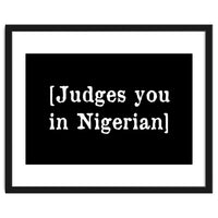 Judges You In Nigerian